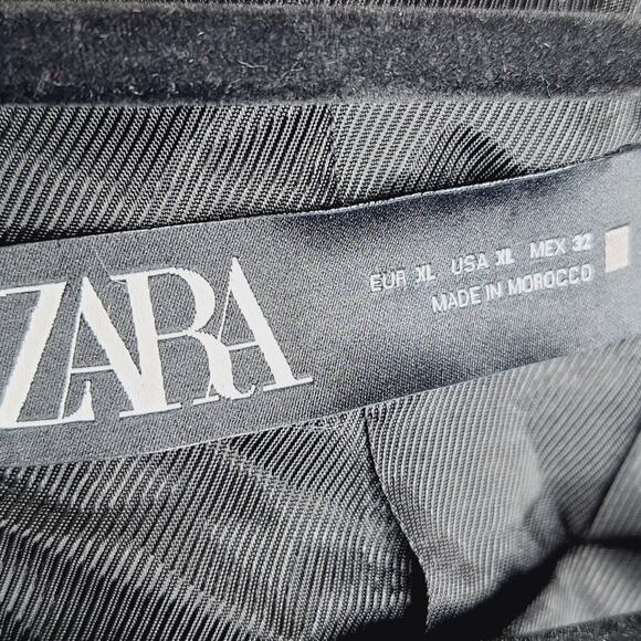 ZARA Double Breasted Oversized Blazer Jacket Dove Women's XL Minimalist Career - Picture 5 of 15